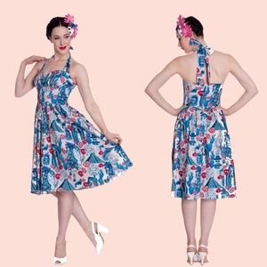 ModCloth Hell Bunny Aztec 50's Dress